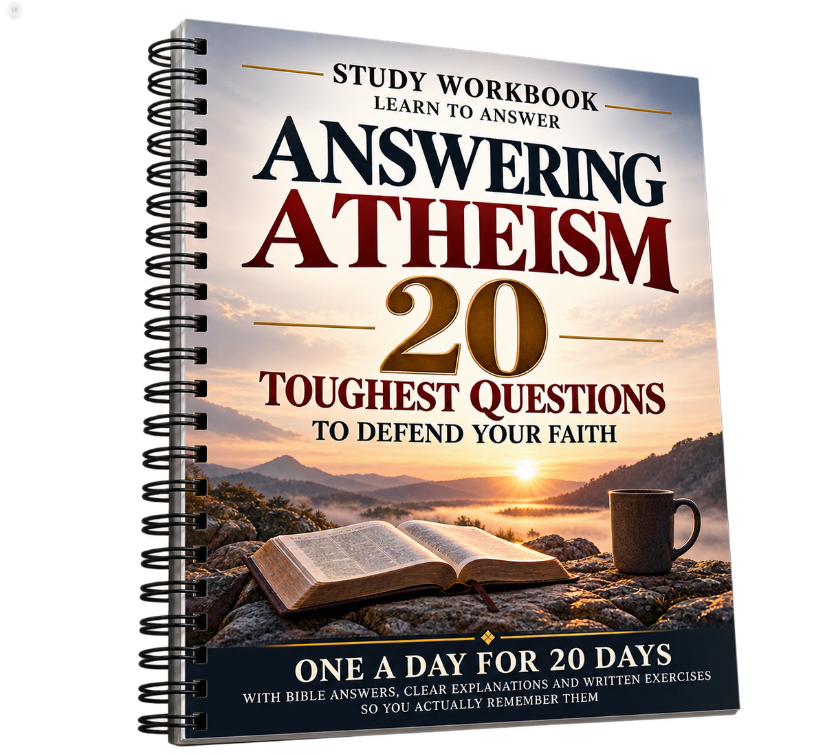Answering Atheism 20 Objections Christian apologetics workbook